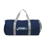 Bolso deportivo azul con diseño Argentina 2026 y correa ajustable