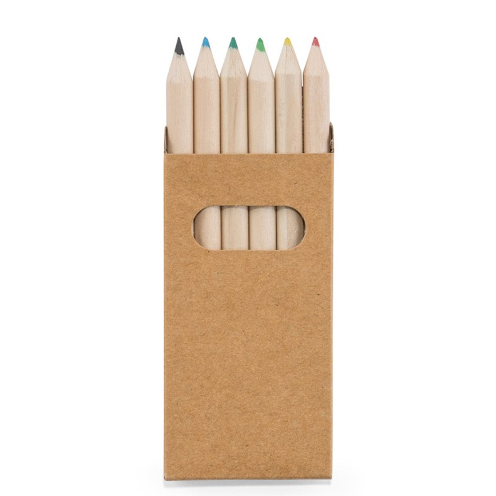 plantilla 1000x1000 (3) Set Bird - 6 Lápices de Madera - Imagen 1