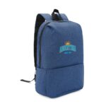 Mochila azul con diseño Argentina Since 1816 y sol dorado