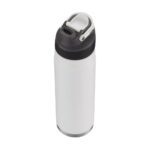 Botella térmica Coleman FreeFlow blanca 700 ml con tapa abatible negra