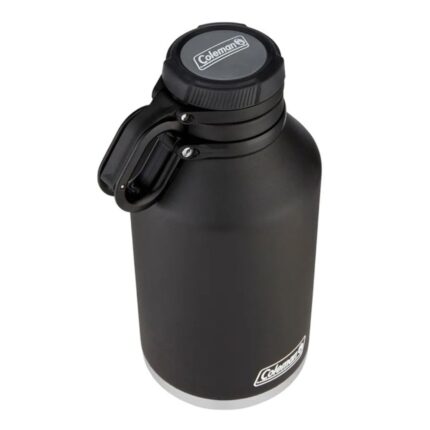 Growler Coleman negro 1900 ml con tapa rosca y asa lateral