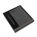 Set Midnight promocional elegante con accesorios corporativos para uso en marketing y regalos de empresa