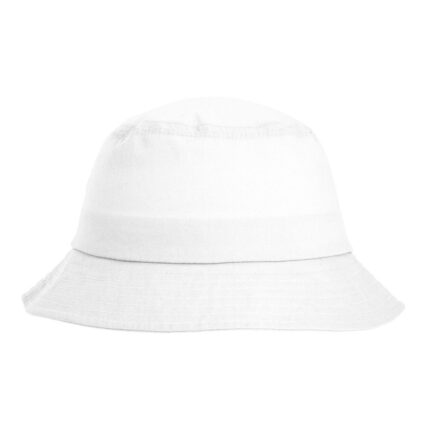 Gorro pescador blanco Pilu G222 con ala ancha y costuras reforzadas