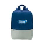 Mochila azul y gris con diseño El Matador Argentina 2026