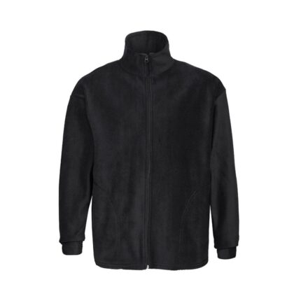 Campera Polar Volley unisex con cierre frontal y tejido polar abrigado
