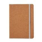 Cuaderno Fusta con tapa rígida simil madera y hojas lisas para notas