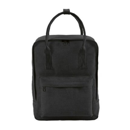 Mochila Eco Nórdica con diseño ecológico, bolsillo frontal y correas ajustables