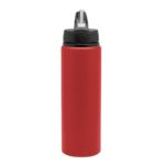 Botella Drinker T622 roja con tapa a rosca y diseño resistente para uso diario